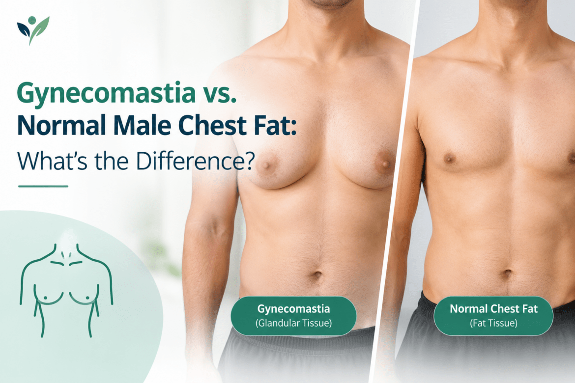Gynecomastia vs. Normal Male Chest Fat: What’s the Difference?